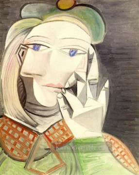  marie - Büste der Frau Marie Therese Walter 1938 Kubismus Pablo Picasso